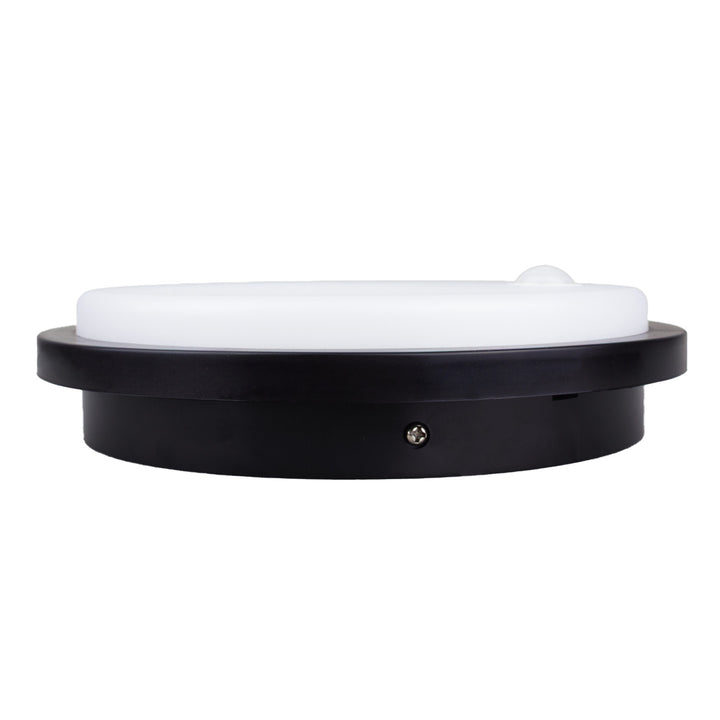 LED-Lampe mit Bewegungssensor Maclean, PIR-Sensor, Farbe Schwarz, 10 W, IP65, 1000 lm, neutrale Farbe, MCE525 B