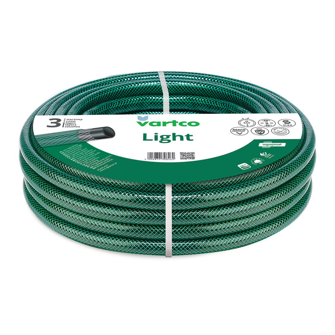 Vartco Light 1" 50m 3-lagiger Gartenschlauch 20 bar