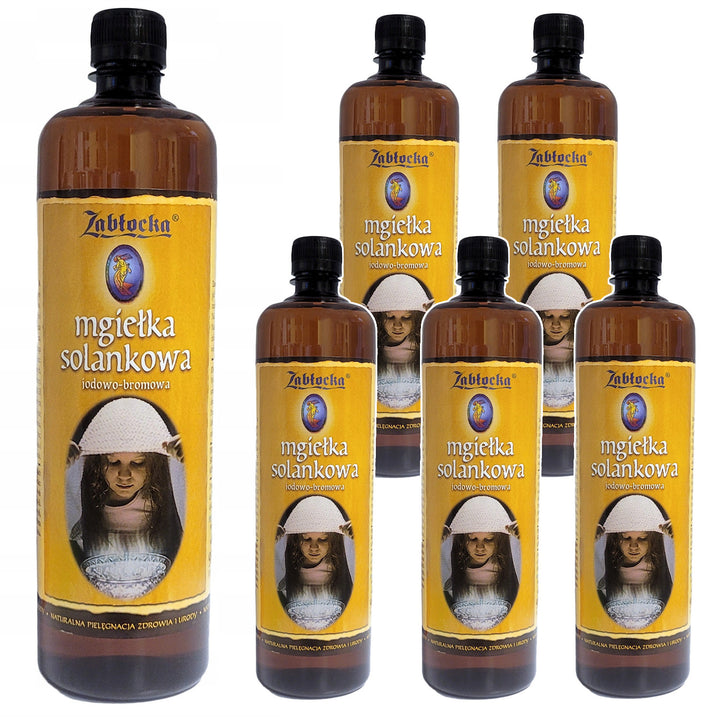 6x Zablocka Salznebel 950ml zur Inhalation in Inhalatoren