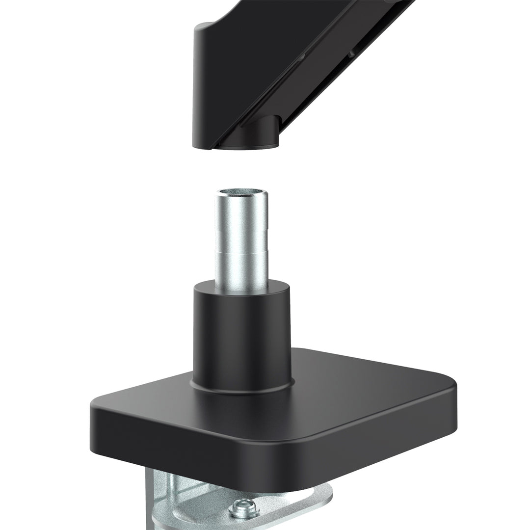 Maclean Monitorhalterung, Gasfeder, 17"-32", 2-10kg, schwarz, MC-133