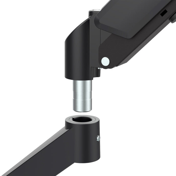 Maclean Monitorhalterung, Gasfeder, 17"-32", 2-10kg, schwarz, MC-133