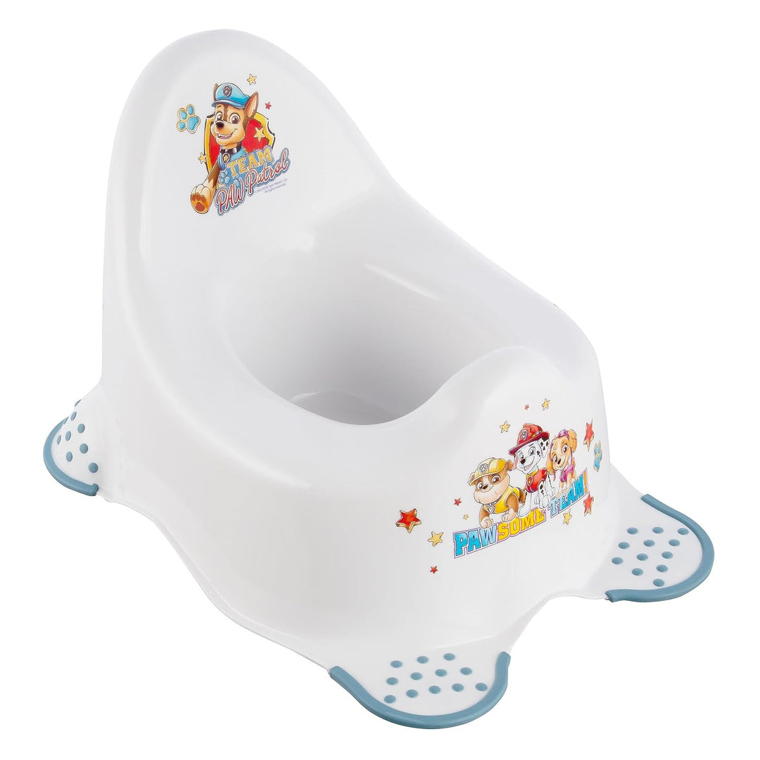 Paw Patrol Anti-Rutsch-Toilettensitzbezug - Anti-Rutsch-Töpfchen, Weiß, Max 15kg
