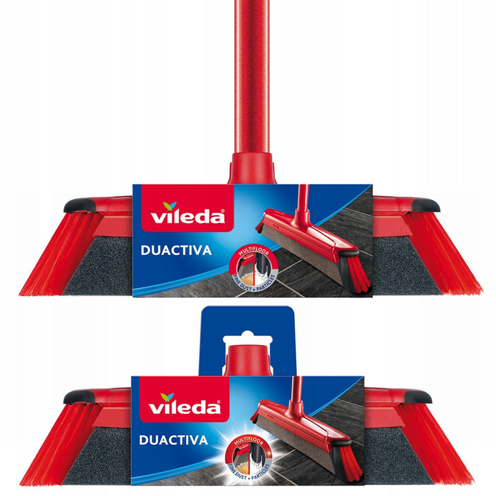 Vileda DuActiva Classic 2-in-1-Bürste mit Schwamm + Vileda DuActiva Bürsten-Nachfüllpackung