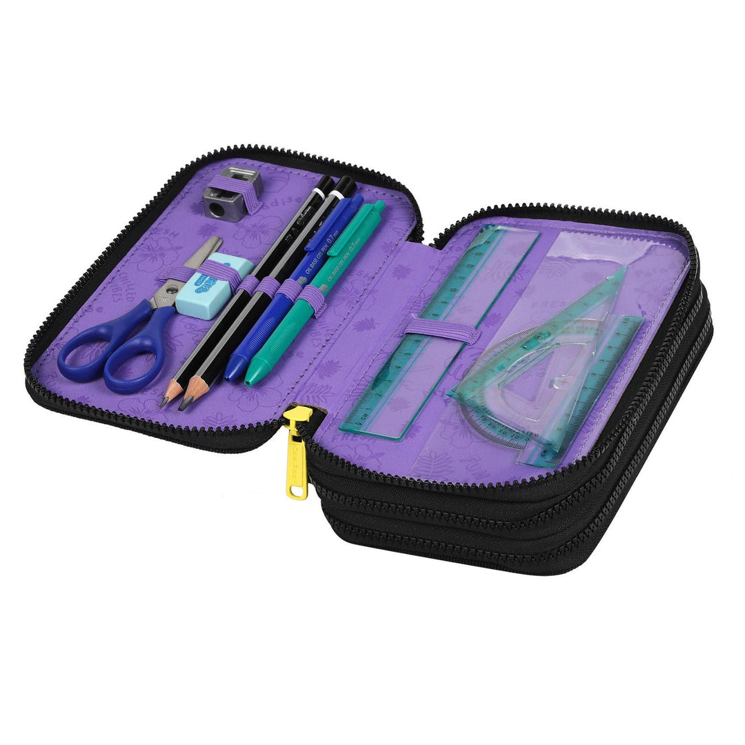 CoolPack Dreifach-Federmäppchen mit Zubehör JUMPER 3 STITCH
