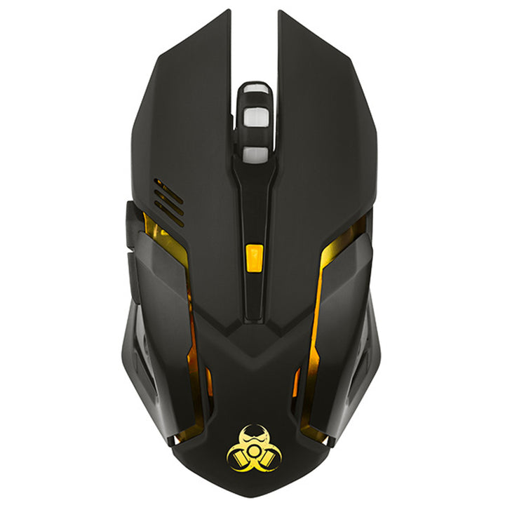 Tracer Gaming-Maus, kabellos, 500mAh Akku, 3200 DPI, Gamezone Rocky RF Nano