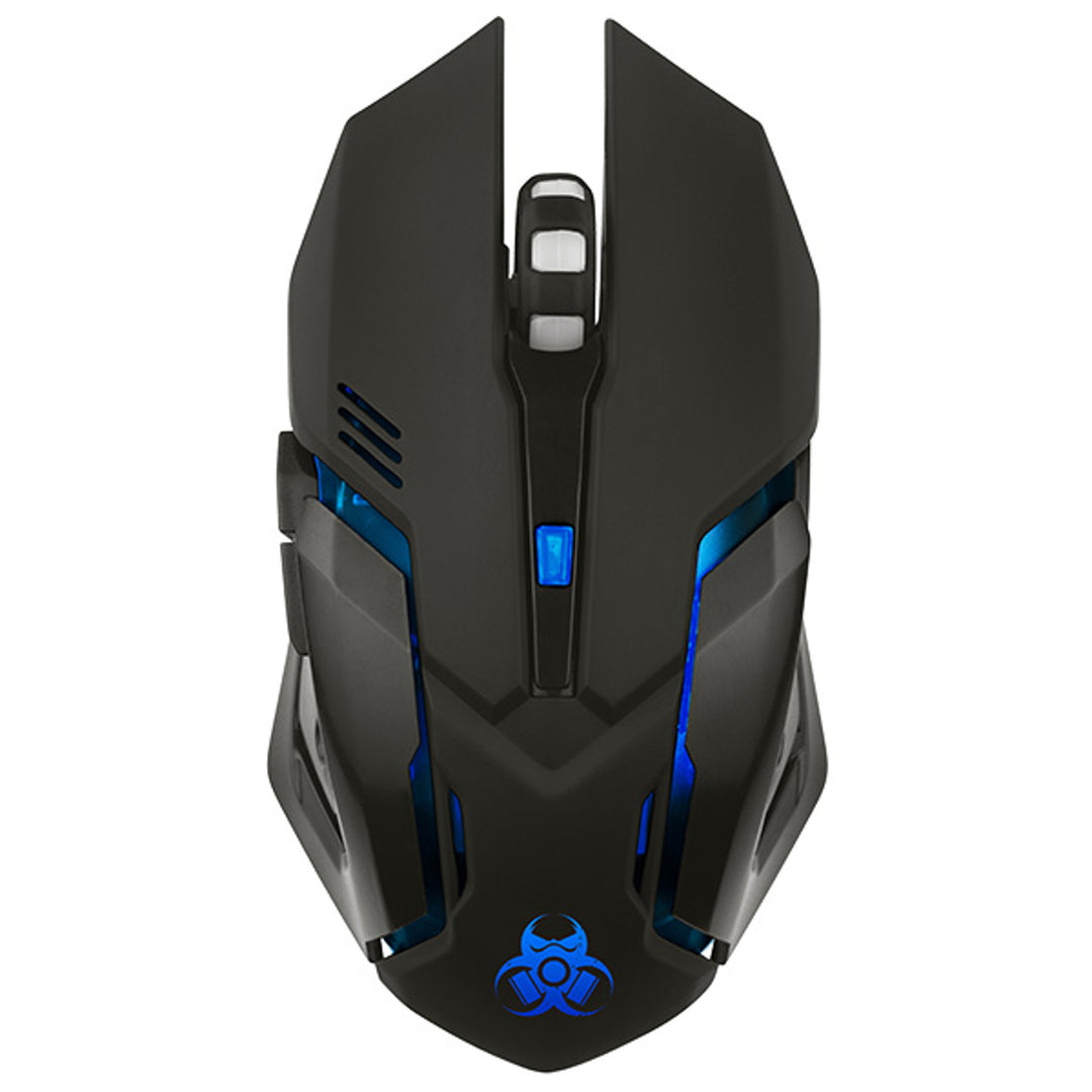 Tracer Gaming-Maus, kabellos, 500mAh Akku, 3200 DPI, Gamezone Rocky RF Nano