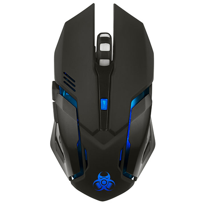 Tracer Gaming-Maus, kabellos, 500mAh Akku, 3200 DPI, Gamezone Rocky RF Nano