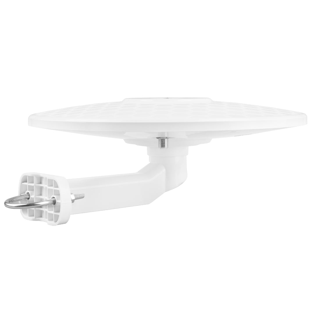 Maclean DVB-T/T2 HEVC Rundstrahlantenne, aktiv, Camper, zentrale Kabelbefestigung, MCTV-104