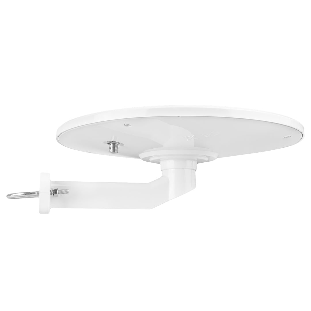Maclean DVB-T/T2 HEVC Rundstrahlantenne, aktiv, Camper, zentrale Kabelbefestigung, MCTV-104