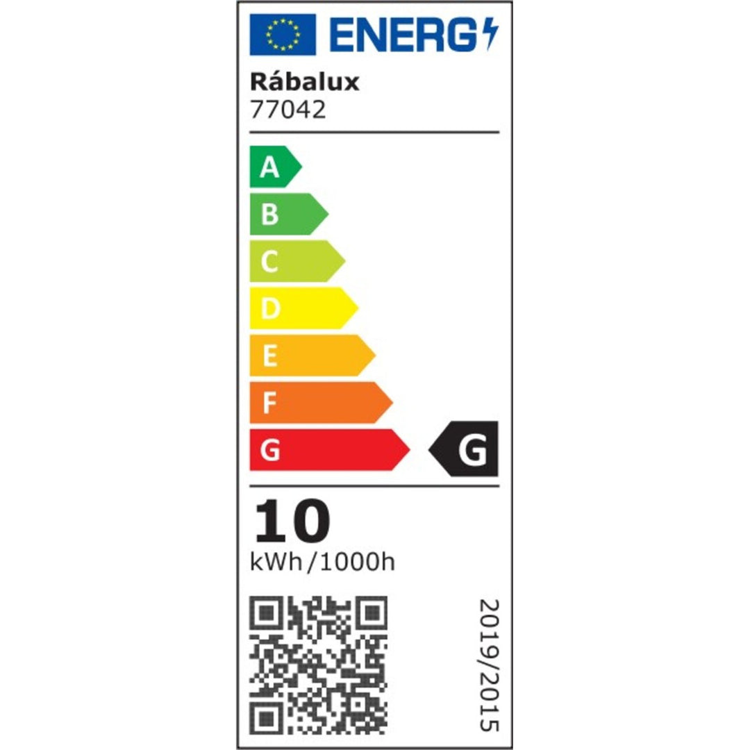 Rabalux Lampe, außen, Wandmontage, LED 10W, IP54, anthrazit, Rennes
