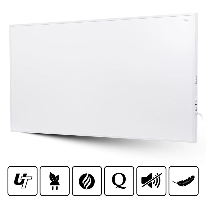 Cronos Infrarot-Heizung, 800W, matte Oberfläche, ultradünn, Carbon P800