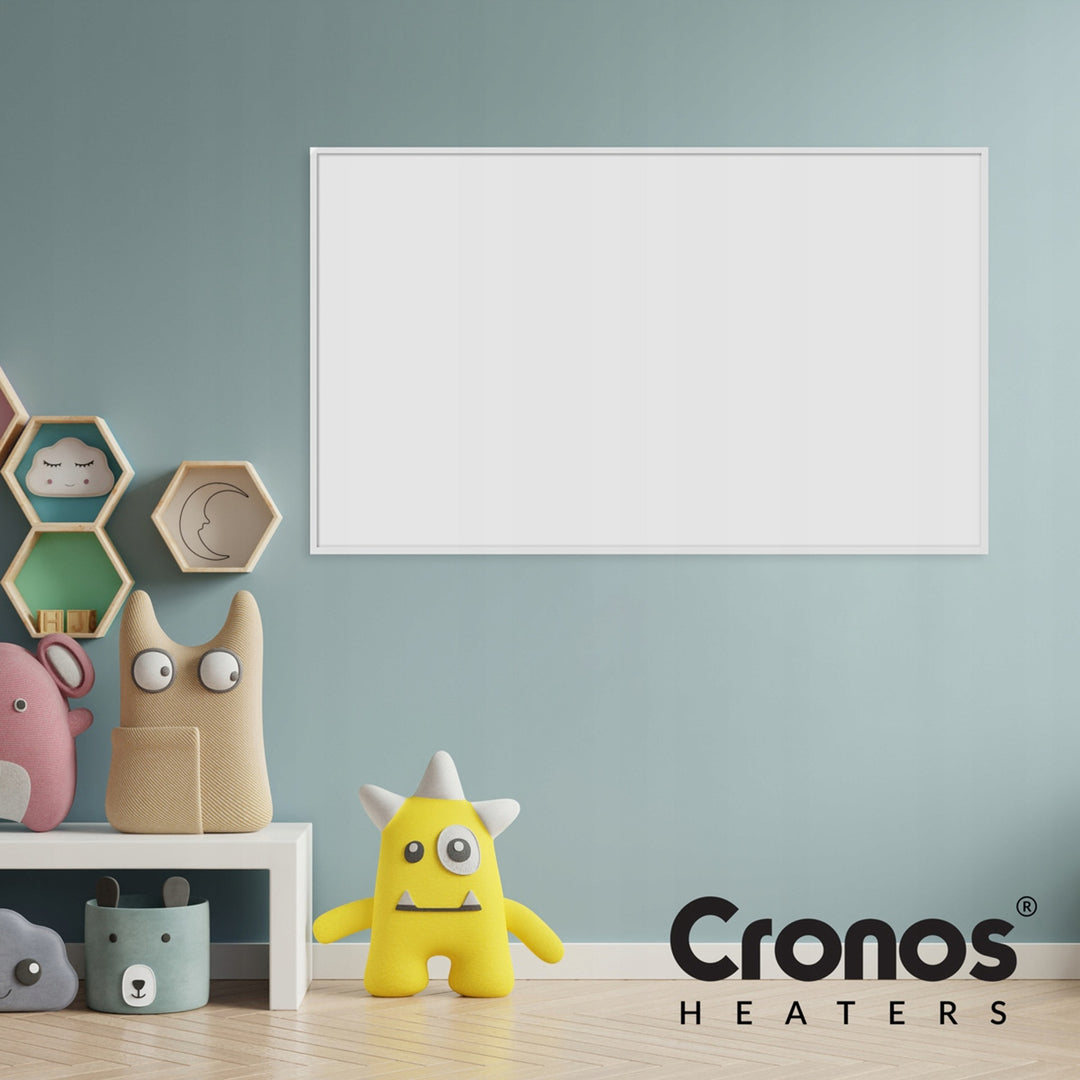 Cronos Infrarot-Heizung, 1000W, matte Oberfläche, ultra-dünn, Carbon P1000