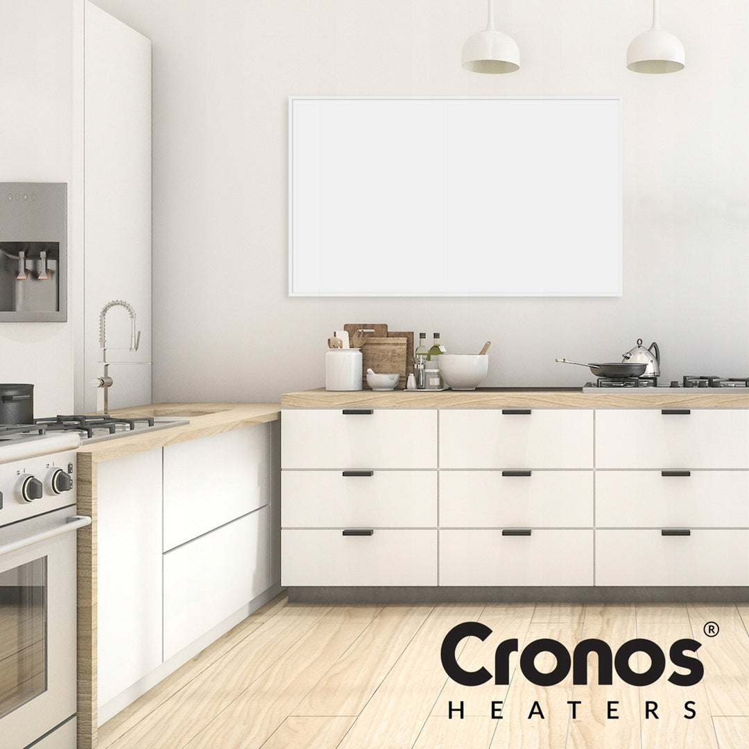 Cronos Infrarot-Heizung, 1000W, matte Oberfläche, ultra-dünn, Carbon P1000