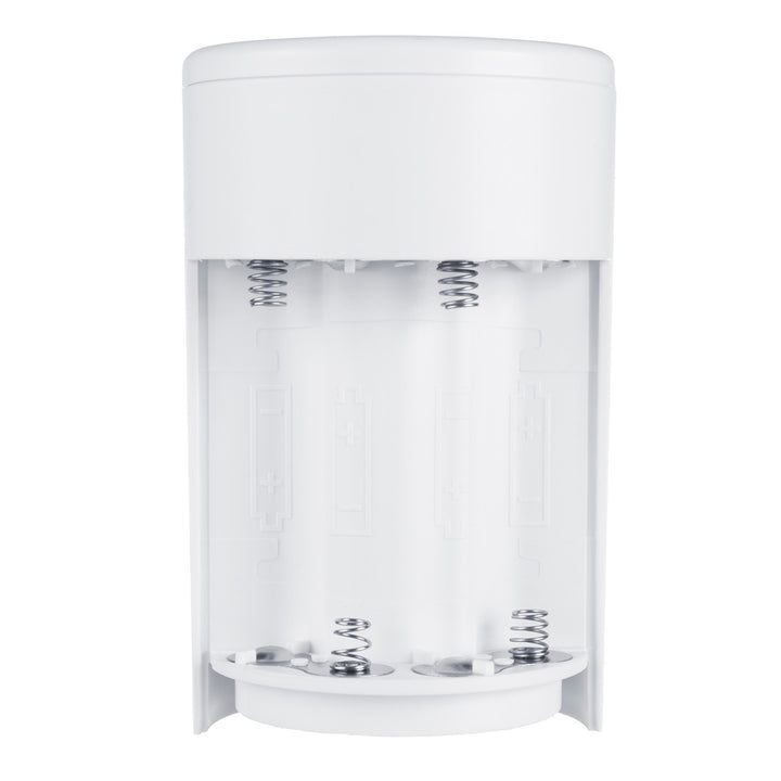 Promedix automatischer Spender, Spenderbehälter für Flüssigseifen, Desinfektionsflüssigkeiten, 300ml, weiß, PR-540 W + 4 Varta Industrial AA Batterien