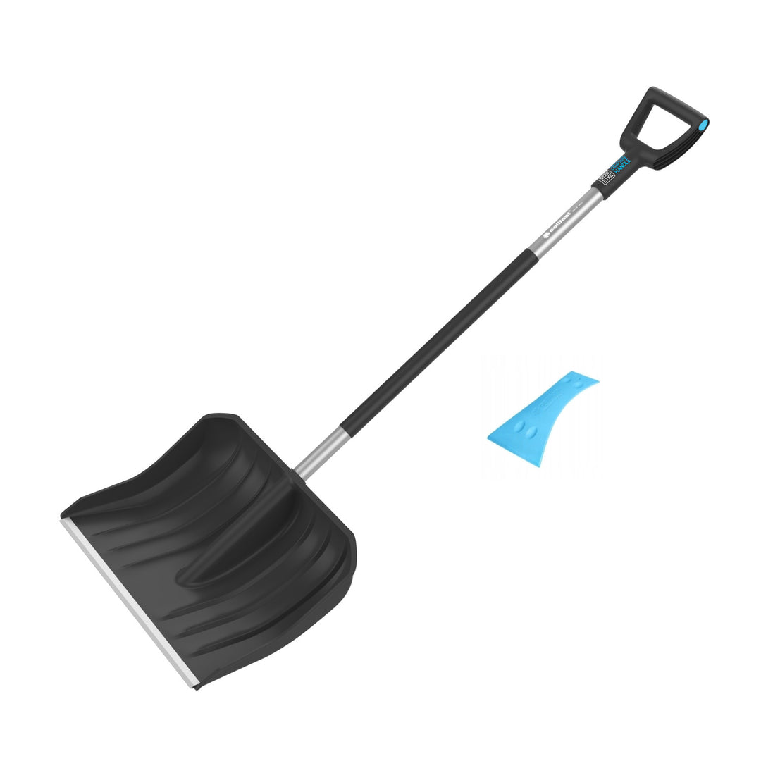 Cellfast Schneeschaufel, tiefer Kopf 150mm, Länge 144cm, Energo 40-011 + Glasschaber