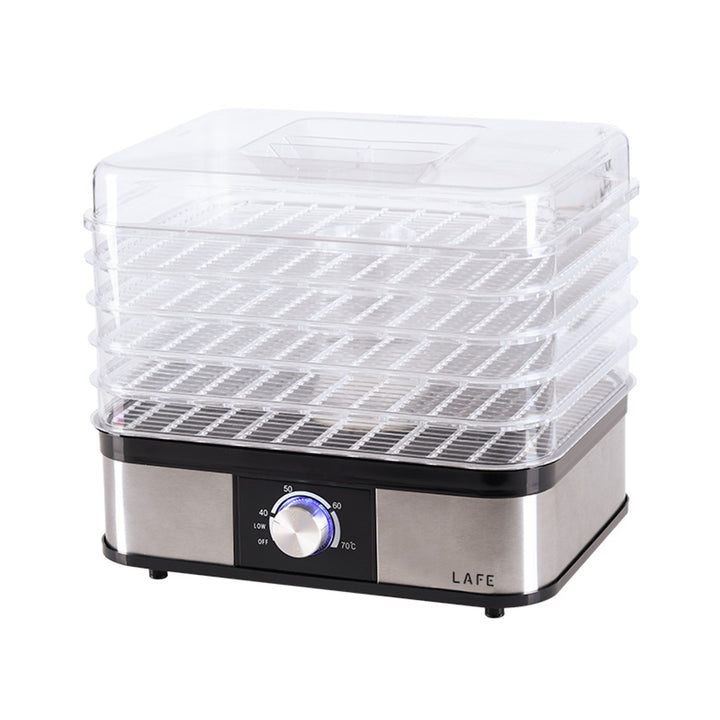 Laftrockner, für Pilze, Obst, Gemüse, 250W, 5 Siebe, Temperaturkontrolle, NutriDry
