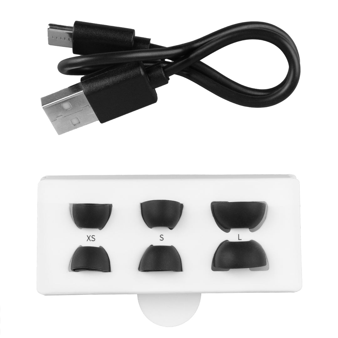Audiocore Wireless-Kopfhörer, Hybrid-ANC, ENC, 6 Mikrofone, Ladecase, Tuya, AC591 PRO