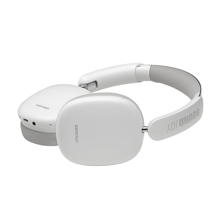Concept SoundJoy kabellose In-Ear-Kopfhörer, bis zu 70 Stunden Wiedergabezeit, Bluetooth 5.4, Schnellladefunktion, aktive Geräuschunterdrückung bis zu 33 dB, weiß, HS4061