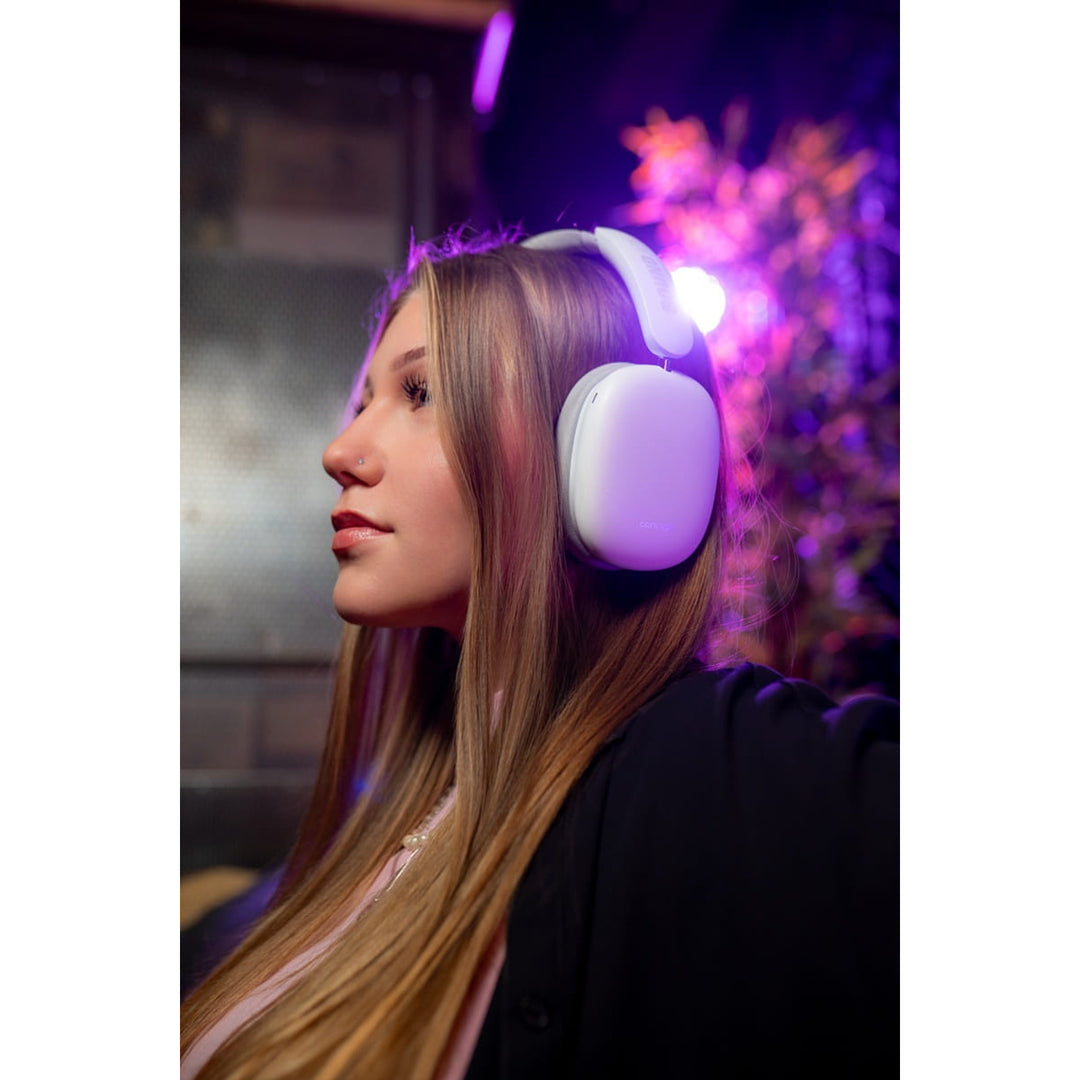 Concept SoundJoy kabellose In-Ear-Kopfhörer, bis zu 70 Stunden Wiedergabezeit, Bluetooth 5.4, Schnellladefunktion, aktive Geräuschunterdrückung bis zu 33 dB, weiß, HS4061