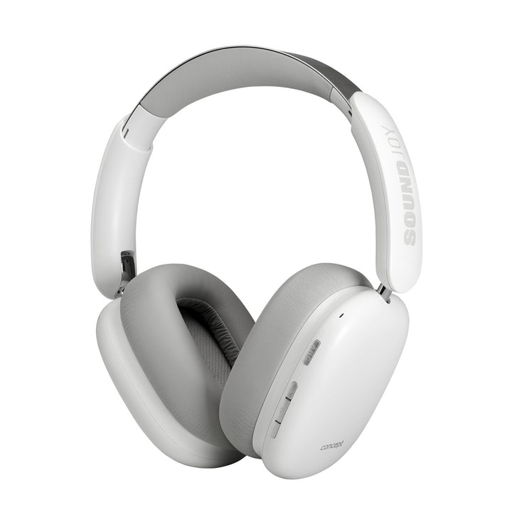 Concept SoundJoy kabellose In-Ear-Kopfhörer, bis zu 70 Stunden Wiedergabezeit, Bluetooth 5.4, Schnellladefunktion, aktive Geräuschunterdrückung bis zu 33 dB, weiß, HS4061