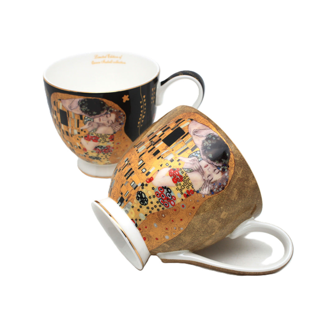 Jumbo Gustav Klimt Kiss Becher 2 Stück, Königin Isabel