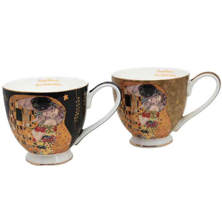 Jumbo Gustav Klimt Kiss Becher 2 Stück, Königin Isabel