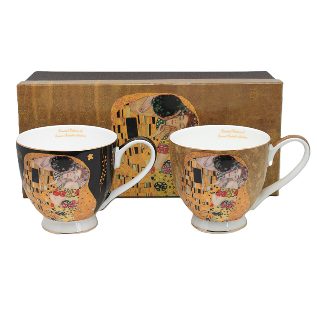 Jumbo Gustav Klimt Kiss Becher 2 Stück, Königin Isabel