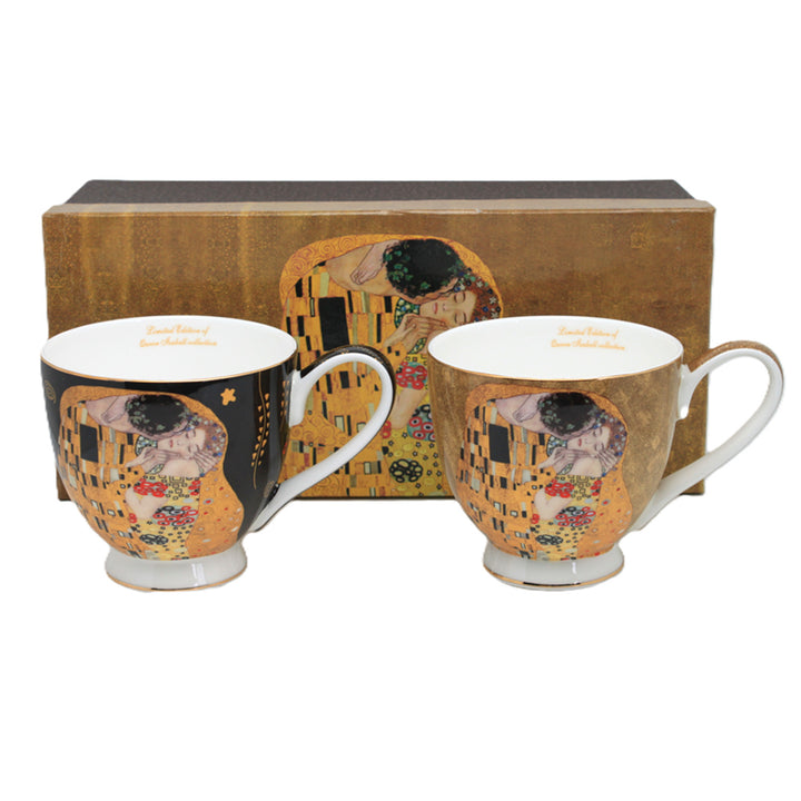 Jumbo Gustav Klimt Kiss Becher 2 Stück, Königin Isabel