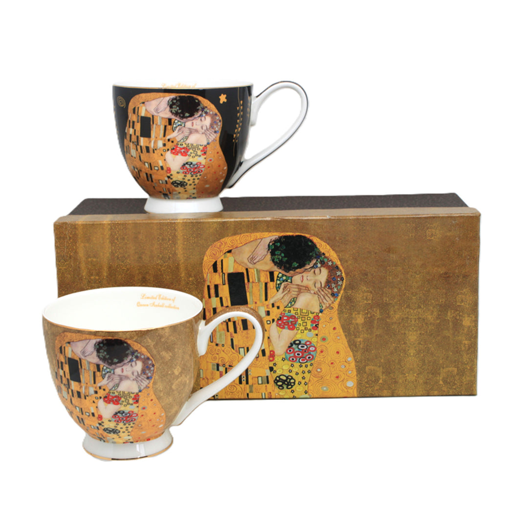 Jumbo Gustav Klimt Kiss Becher 2 Stück, Königin Isabel