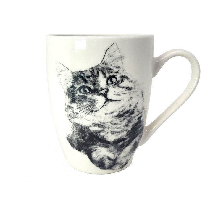 Königin Isabel Porzellanbecher, sibirische Katze, 350ml, Q1-05201