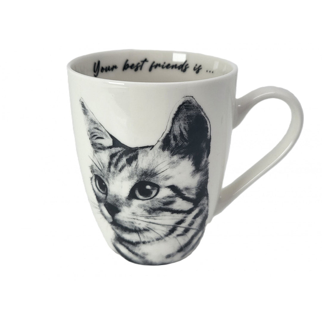 Königin Isabel Porzellanbecher, Sokake Katze, 350ml, Q1-05218