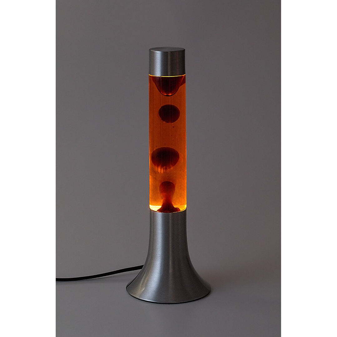 Rabalux LED-Lavalampe, 25W, 3000 K, orange, Poppilol