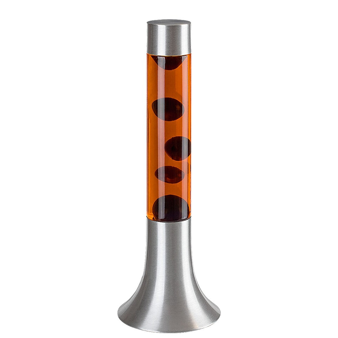 Rabalux LED-Lavalampe, 25W, 3000 K, orange, Poppilol