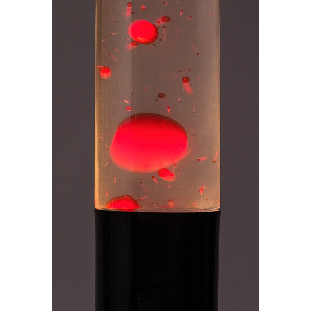 LED-Lavalampe Rabalux, Leistung 25 W, 3000 K, rotes Wachs, Lavastic