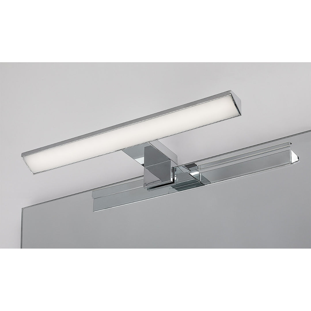 Rabalux Badezimmerleuchte, Leistung 6W, naturweiß 4000K, IP44. chrom, Loric