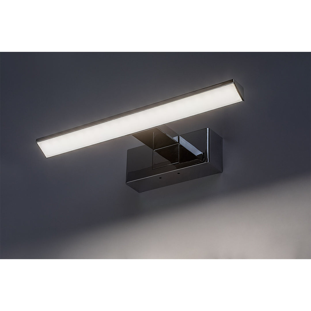 Rabalux Badezimmerleuchte, Leistung 6W, naturweiß 4000K, IP44. chrom, Loric