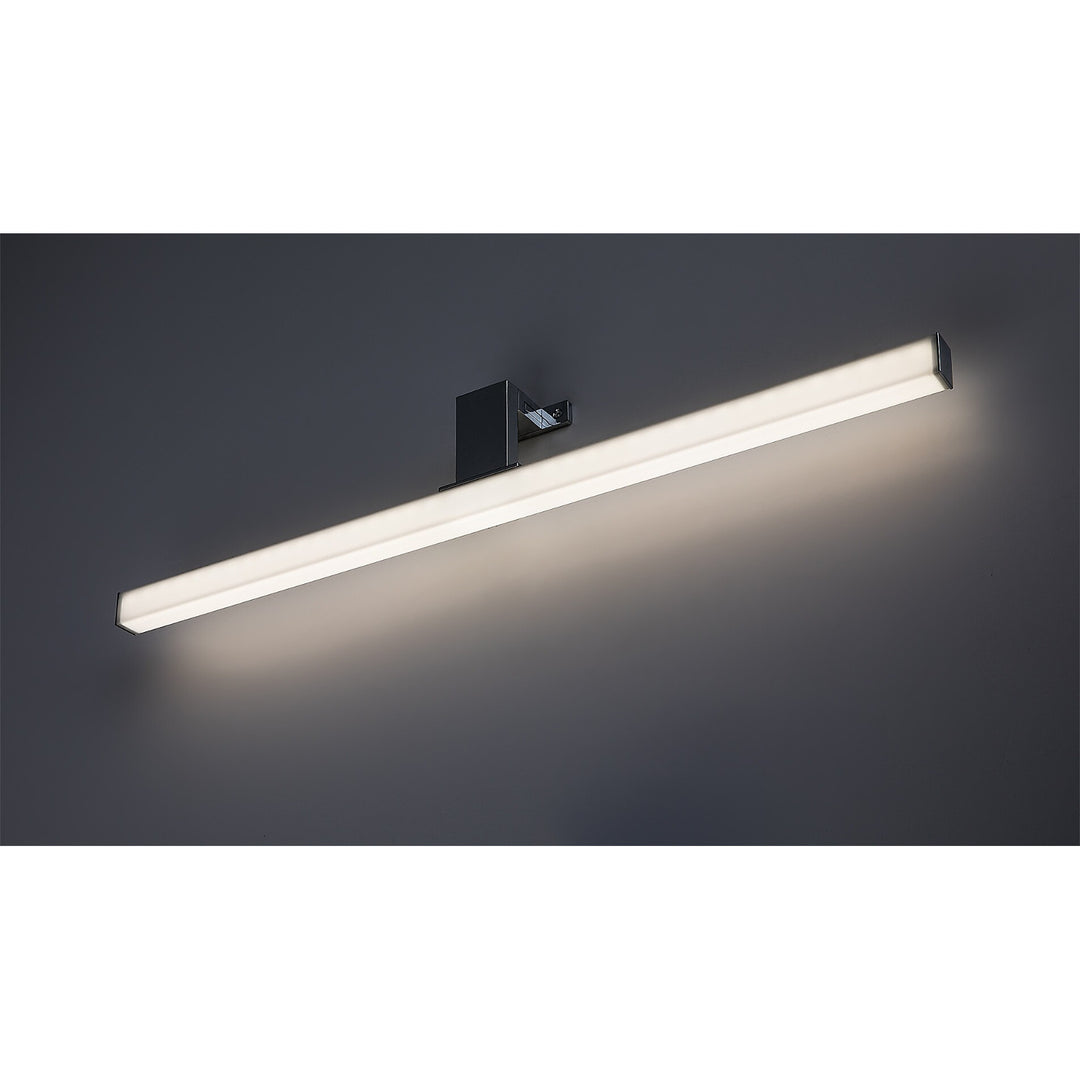 Rabalux-Badezimmerleuchte, Leistung 9 W, Tageslichtweiß 4000 K, IP44, Chrom, Oliro