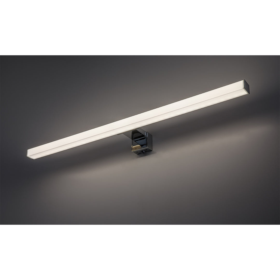 Rabalux-Badezimmerleuchte, Leistung 9 W, Tageslichtweiß 4000 K, IP44, Chrom, Oliro