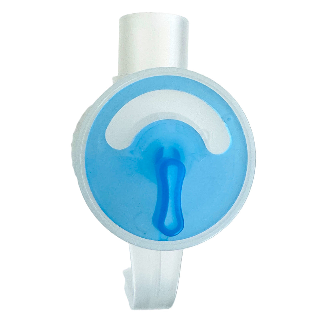 Omnibus-Zubehörset für Inhalation/Verneblung, großer 12-ml-Vernebler, blau, 5 Ersatzfilter, Geschwindigkeitsregler