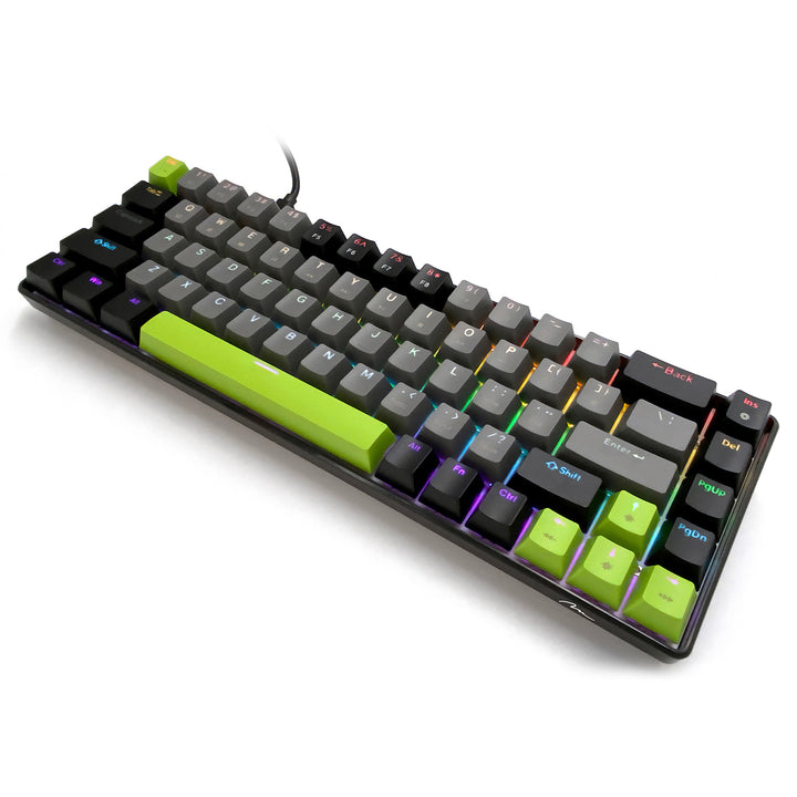 Mechanische Tastatur 60% RED CORE MX60 MT1260, Tastenbeleuchtung, Mediatech
