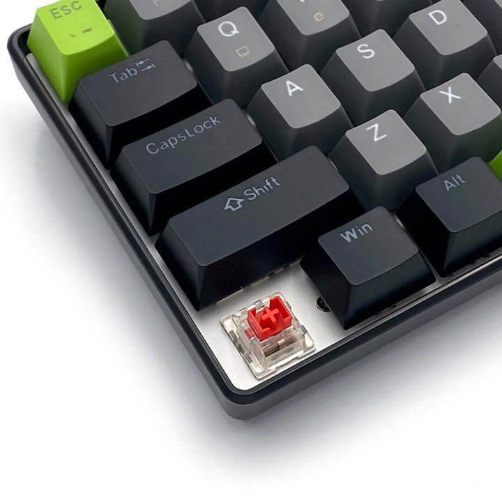 Mechanische Tastatur 60% RED CORE MX60 MT1260, Tastenbeleuchtung, Mediatech