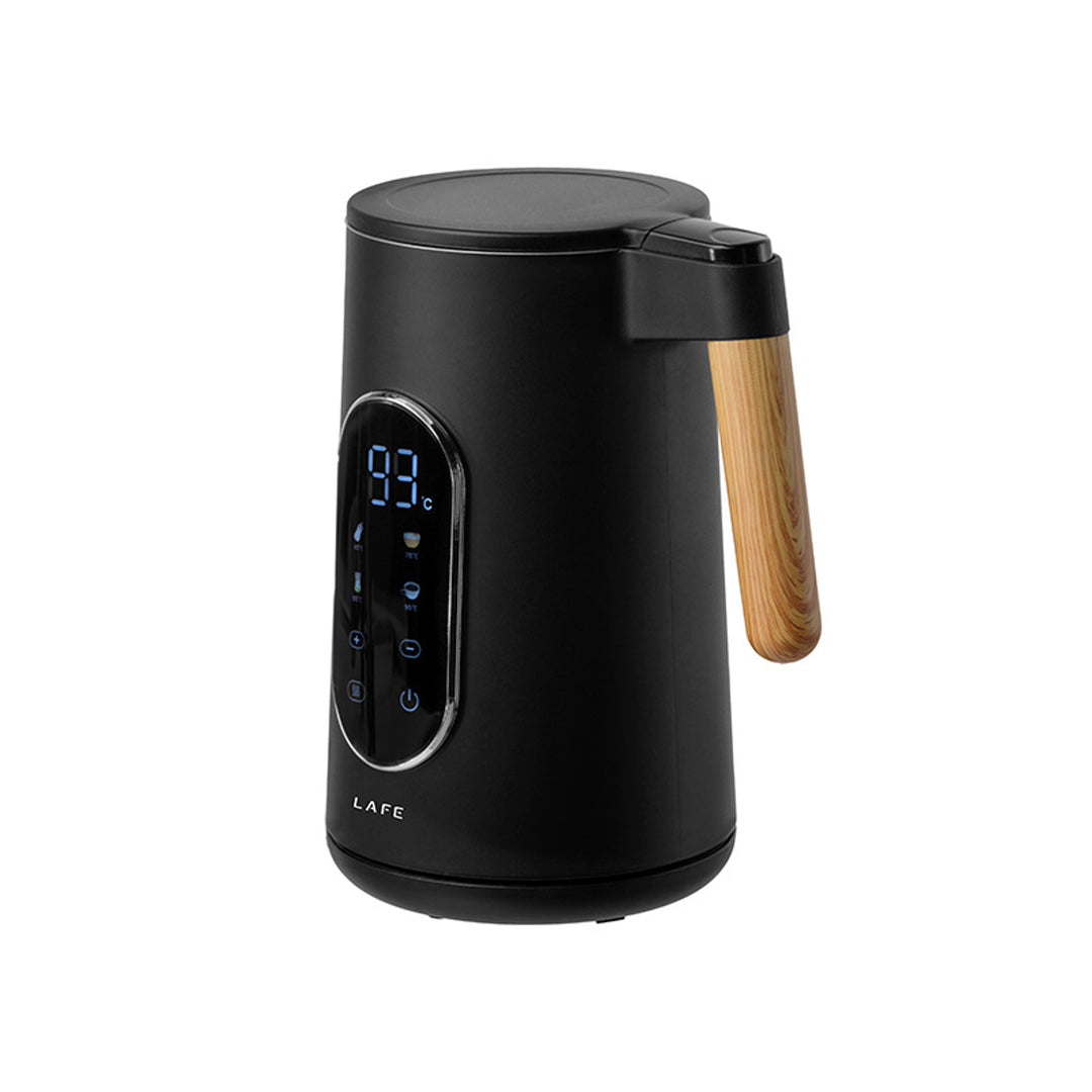 Lafe elektrischer Wasserkocher, Temperaturkontrolle, doppelwandig, Fassungsvermögen 1,7L, max. Leistung 2200W, KettleX Pro