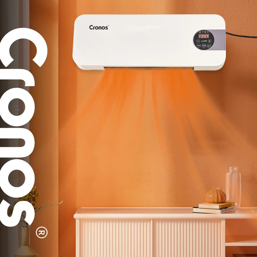 Cronos Gebläse-Luftschleier, 1500W, geringer Stromverbrauch, großer Ausblaswinkel, Fernbedienung, HFH-201