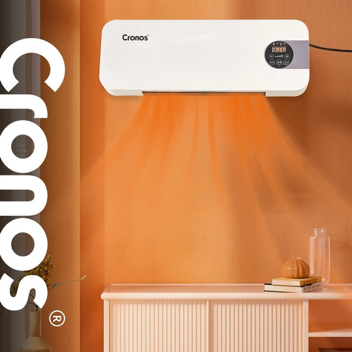 Cronos Gebläse-Luftschleier, 1500W, geringer Stromverbrauch, großer Ausblaswinkel, Fernbedienung, HFH-201