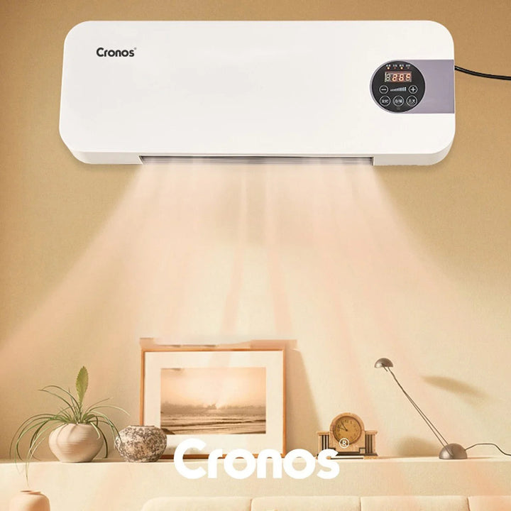 Cronos Gebläse-Luftschleier, 1500W, geringer Stromverbrauch, großer Ausblaswinkel, Fernbedienung, HFH-201