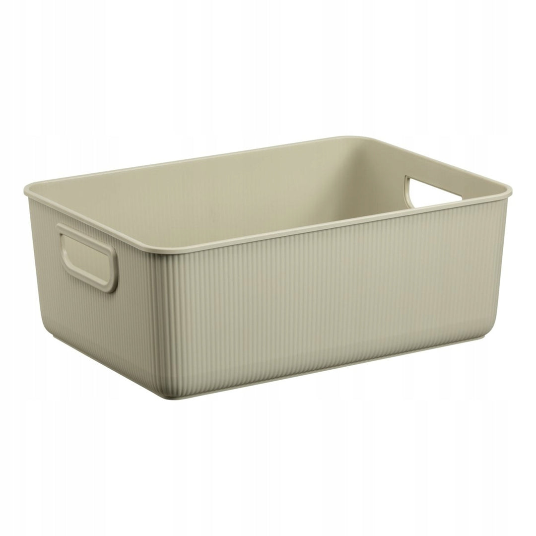 Akita Plast Team Vorratsbehälter, beige, 10L, 100% recycelt, 60840802