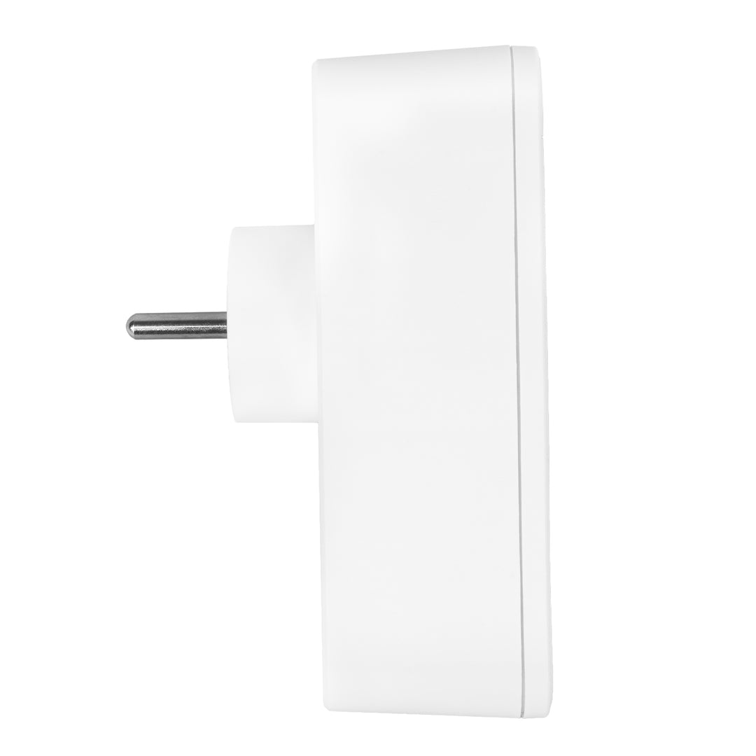 Stromanschluss x3 + 4xUSB Maclean, 3-Steckdosen-Verteiler, 2xUSB A, 2xUSB C PD 20W, 1x16A + 2x6A, MCE248 F/W, 3 Stück