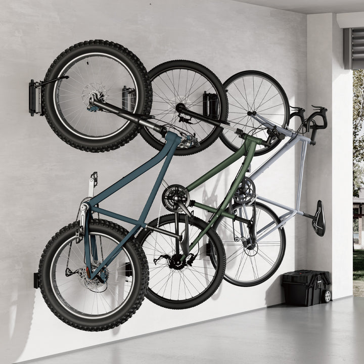 Maclean Fahrradhalterung / Wandhalterung, max. Tragkraft 35 kg, Neigungswinkel einstellbar, Stahl, MC-171