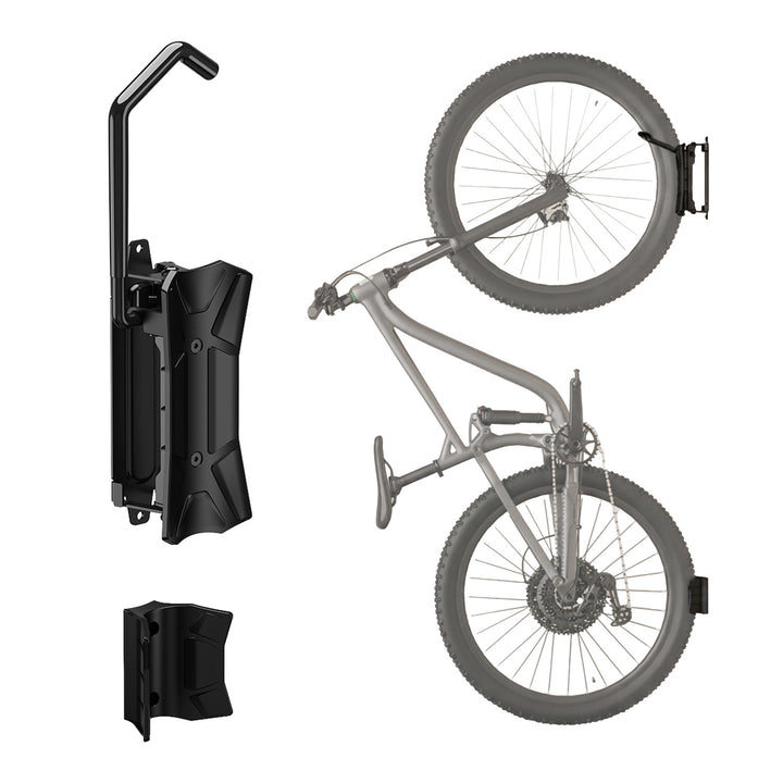 Maclean Fahrradhalterung / Wandhalterung, max. Tragkraft 35 kg, Neigungswinkel einstellbar, Stahl, MC-171