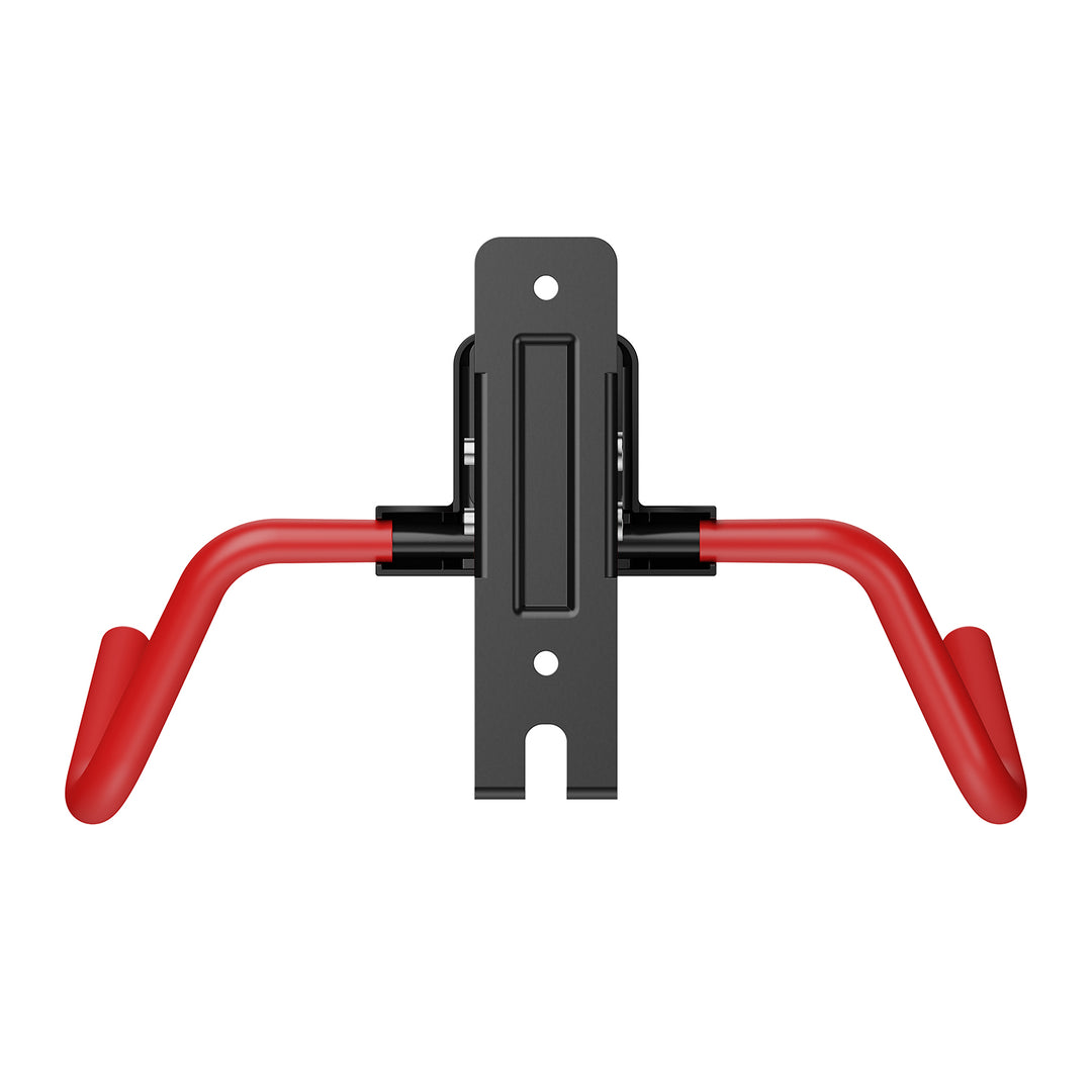 Maclean Fahrradhalterung / Wandhalterung, horizontal, Stahl, max. Belastbarkeit 30 kg, Winkelverstellbar, MC-172